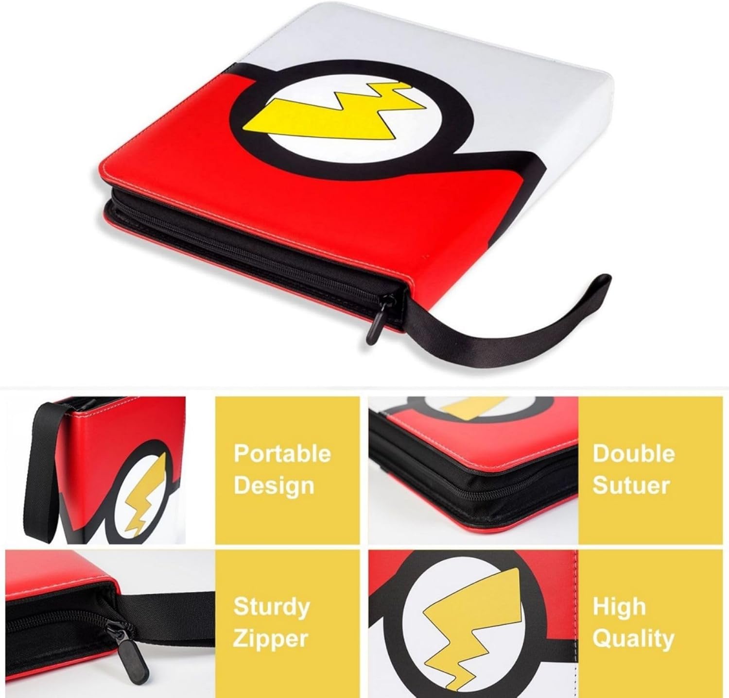 Detalle de Card Binder for Pokemon 480 Cards Capacity