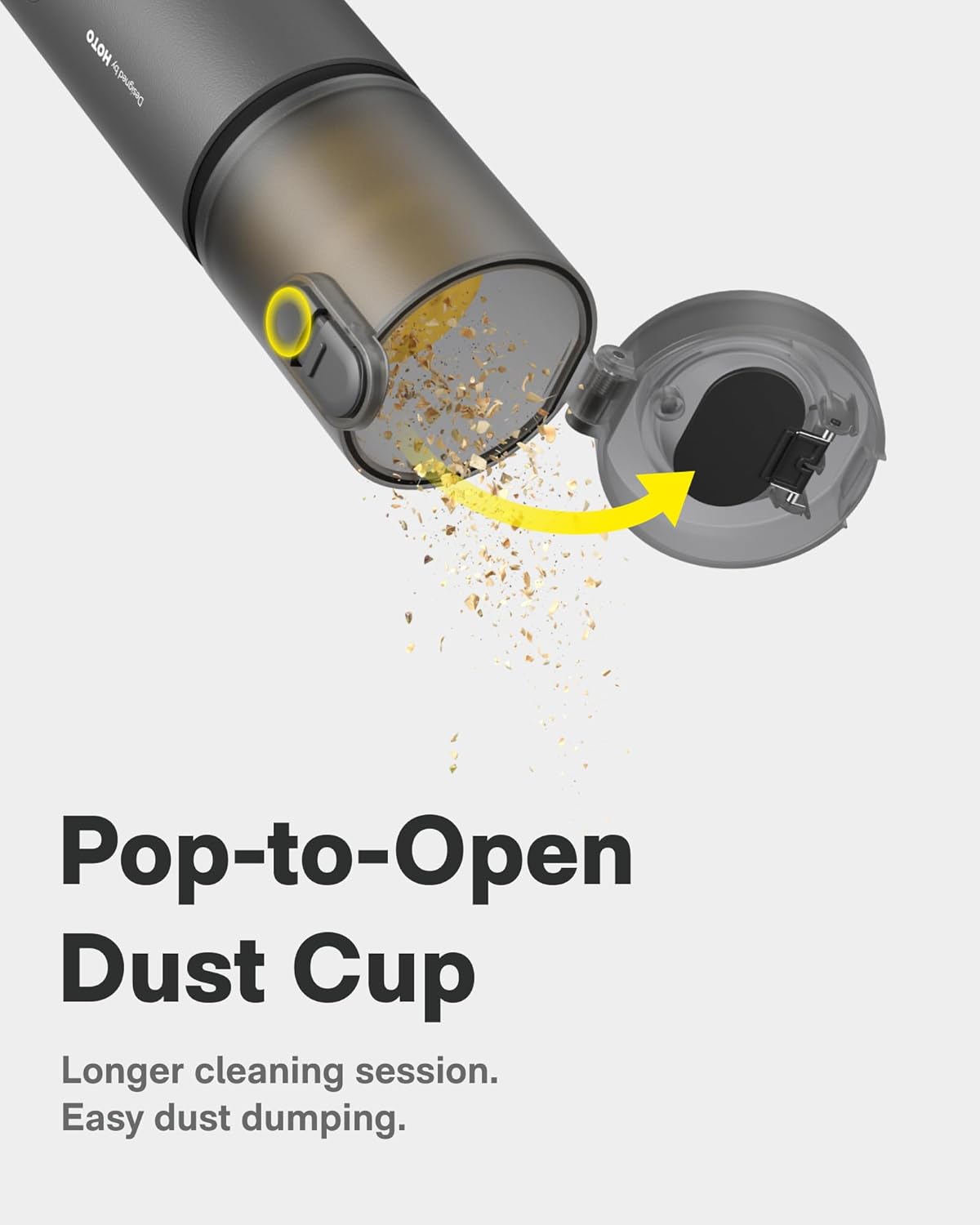 Thumbnail 6 de HOTO Handheld Car Vacuum Cleaner Cordless