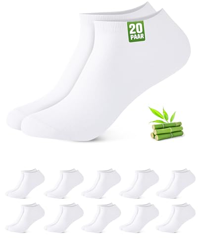 Detalle de Effeet Bambus-Sneakersocken, Größe 47–50