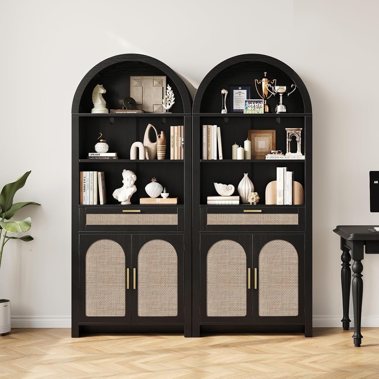 Thumbnail 6 de Arched Bookshelf, 71.3-Inch Tall