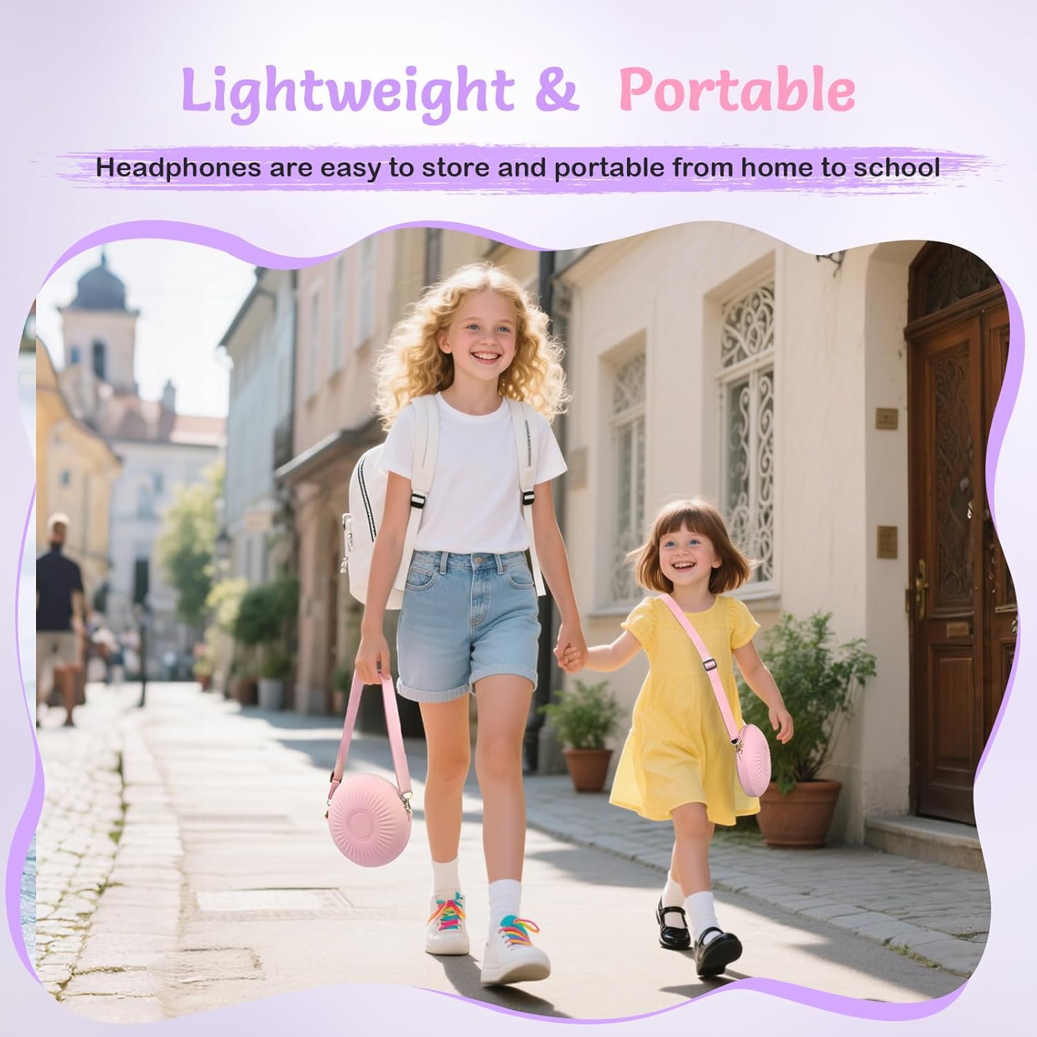 Thumbnail 4 de TONOSHARK Kids Wired Headphones (Over-Ear, Microphone) with 85/94 dB Volume Limit & 3.5mm Jack