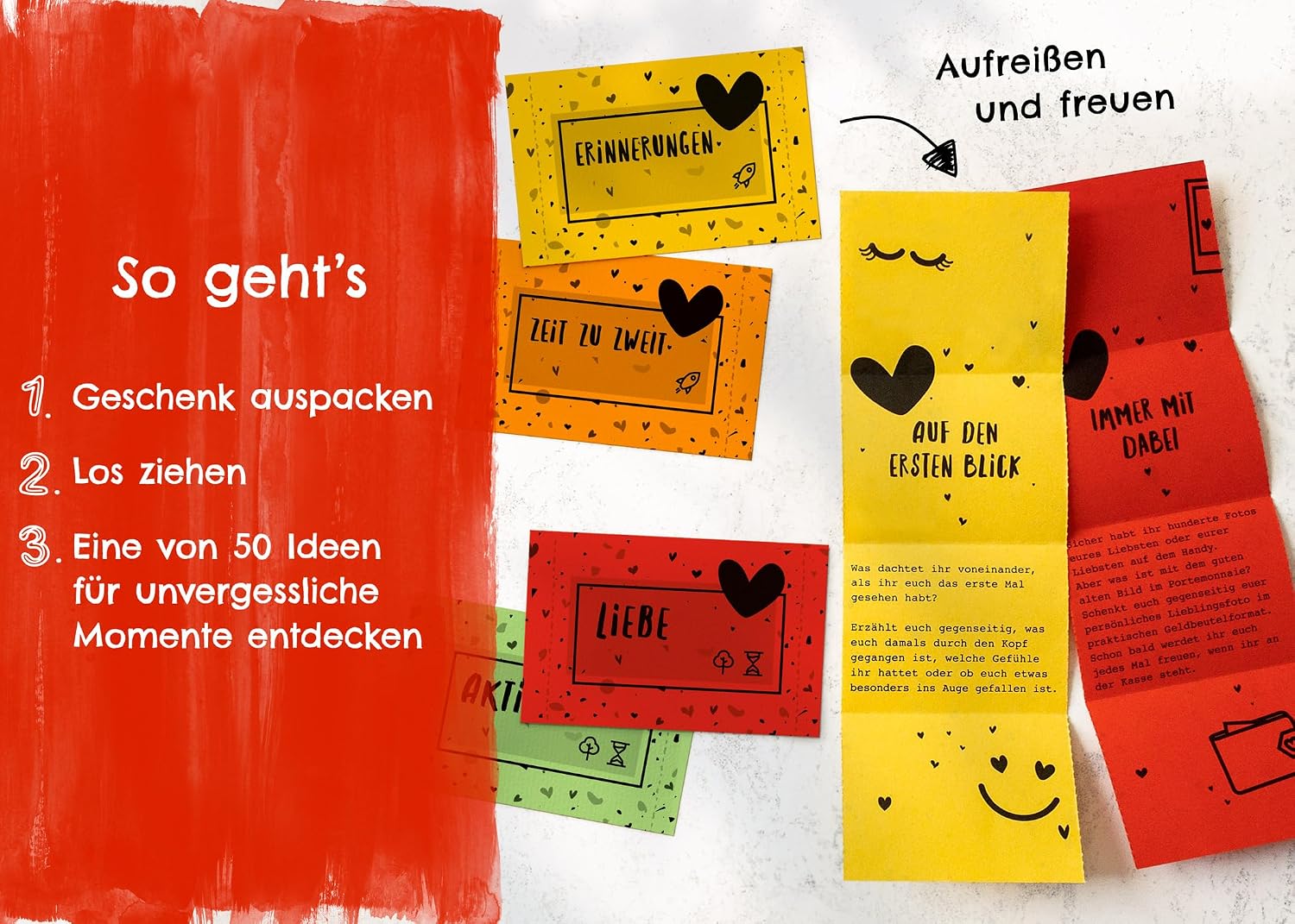 Thumbnail 4 de Geschenk für Paare Losbox 50 Ideen