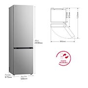 Detalle de Serie 700 GBV7280CPY Frigorífico Combi Door Cooling+ 419 l