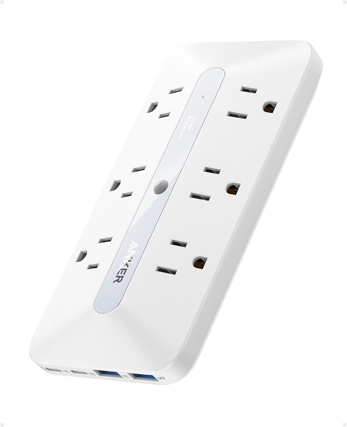 Detalle de Anker A9251 10-in-1 Outlet Extender with 300J Surge Protection