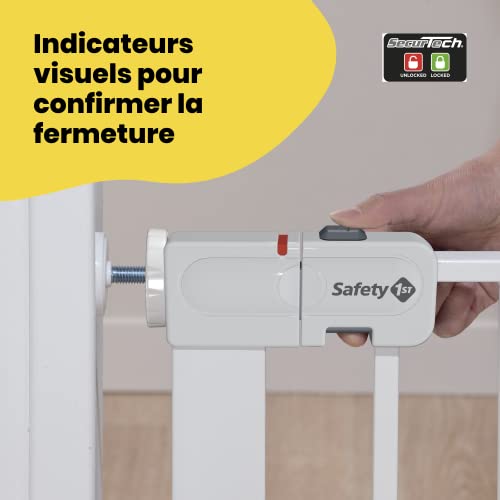 Detalle 2 de Safety 1st Auto Close Gate — Barrière de sécurité enfant sans perçage, 73–80 cm (max 136 cm)
