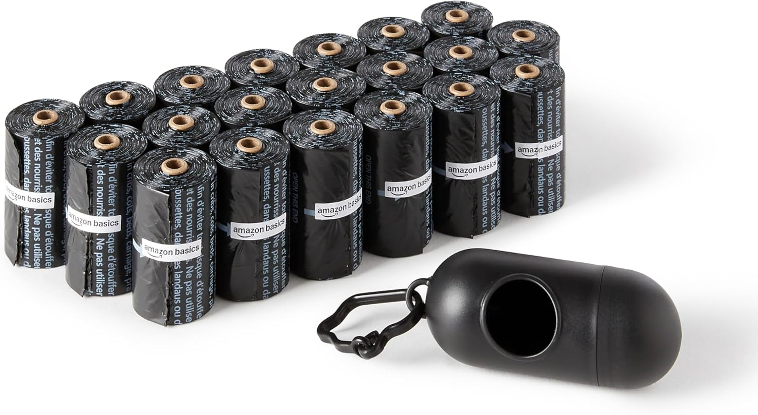 Thumbnail 6 de Amazon Basics Dog Poop/Waste Bags with Dispenser and Leash Clip – Unscented, 600 Bags (40 Packs of 15)