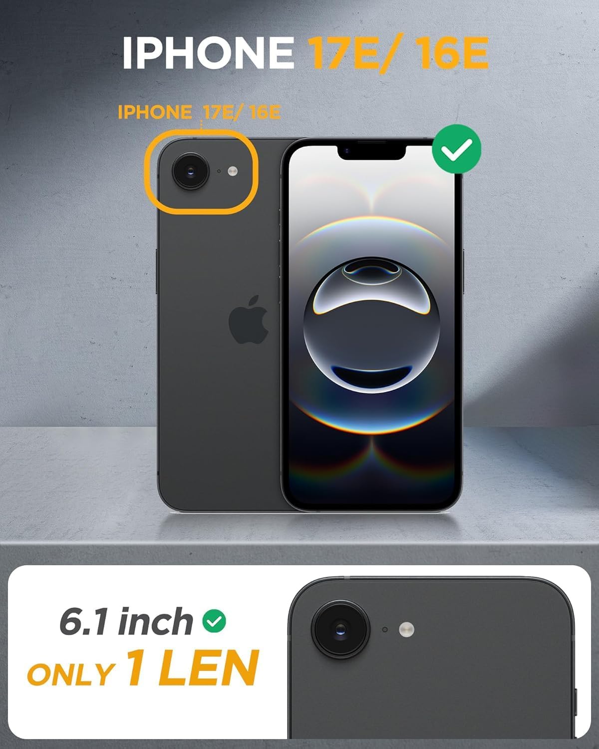 Thumbnail 5 de Miracase iPhone 16E magnetic case 6.1"