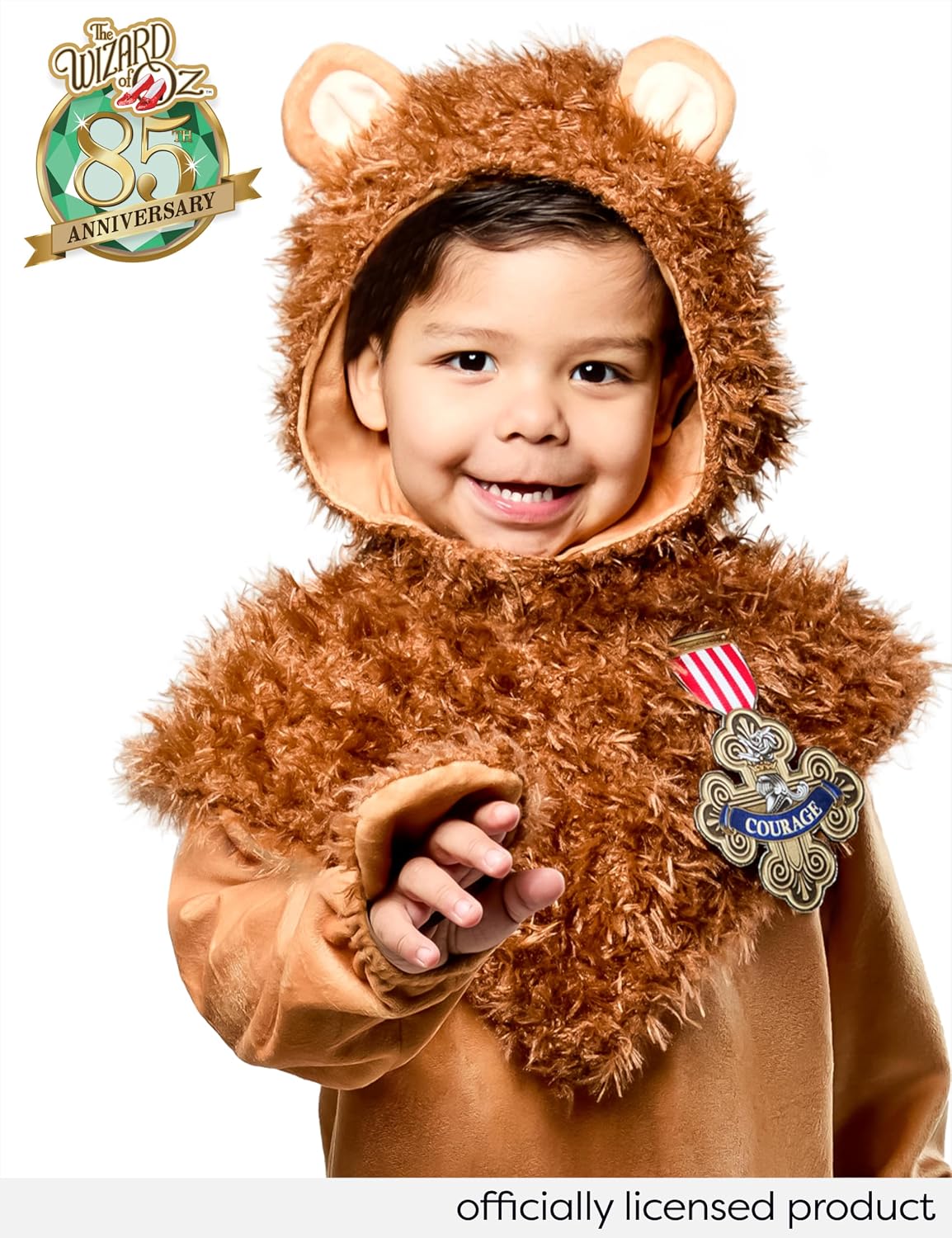 Thumbnail 6 de Rubies Wizard of Oz Cowardly Lion Toddler Costume with Plush Jumpsuit