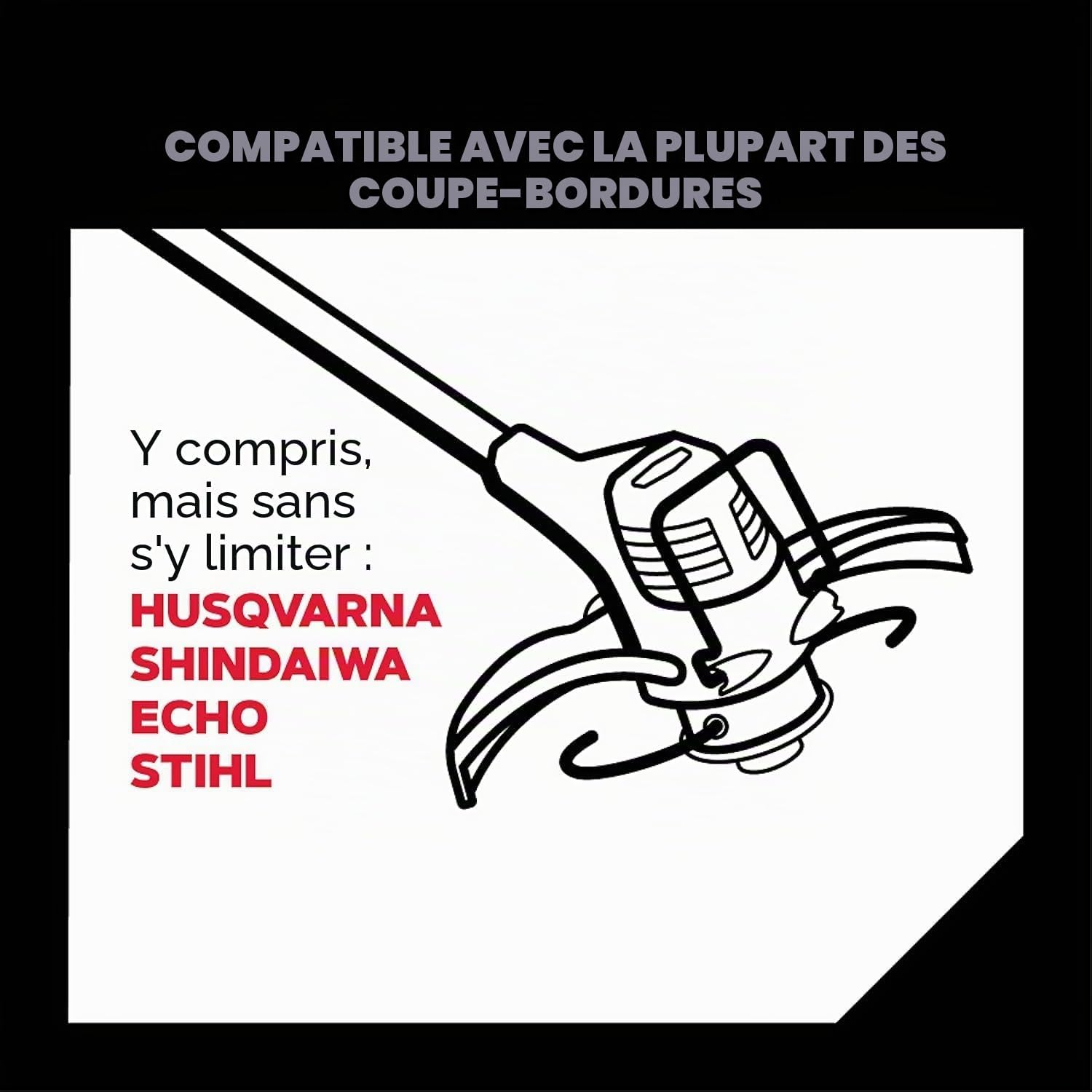 Detalle de Oregon Fil de débroussailleuse Nylon Étoile 2.4 mm x 90 m (104883E) – performance et polyvalence