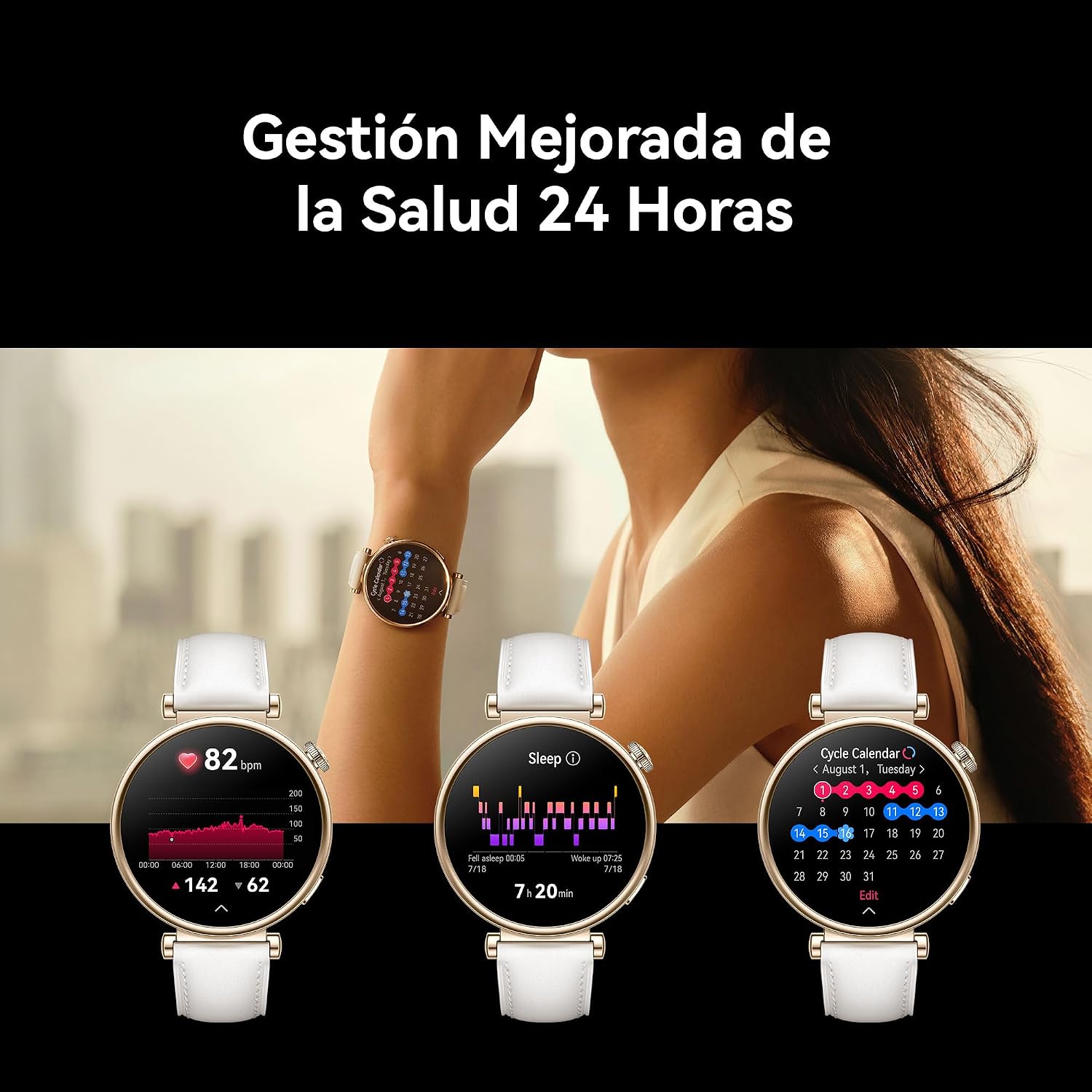 Thumbnail 6 de HUAWEI Watch GT 4 46mm Smartwatch 🕒 Batería 2 semanas, Salud y GPS