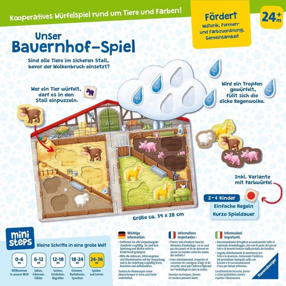 Thumbnail 3 de Ravensburger ministeps 4173 Unser Bauernhof