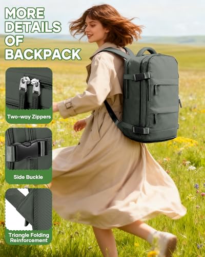 Thumbnail 10 de SZLX Mochila de Vacío con Bomba para Cabina 40x30x20 cm — Ideal para Ryanair y otras aerolíneas