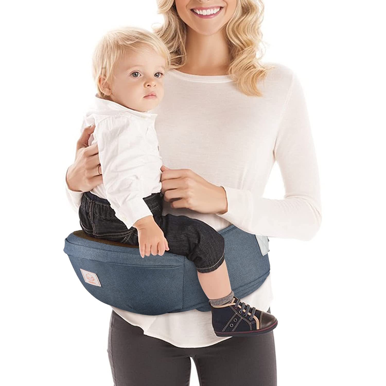 Thumbnail 1 de GAGAKU Baby Hüftsitz Denim Blau 0–36 Monate