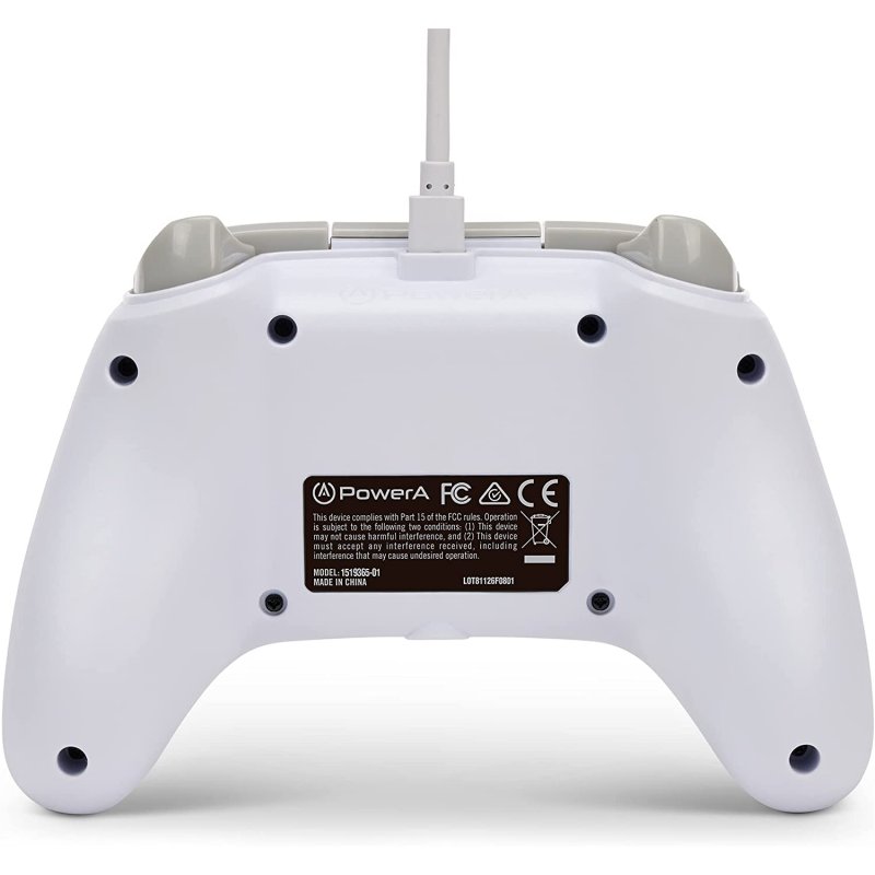 Thumbnail 1 de PowerA Mando con Cable Blanco para Xbox Series X/S — calidad licenciada y cable de 3 m