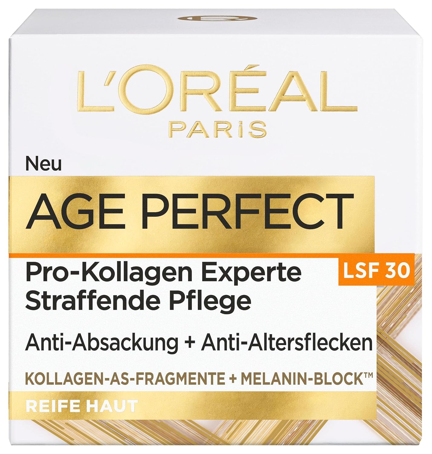 Thumbnail 1 de L'Oréal Paris Age Perfect Pro-Kollagen Experte Straffende Pflege LSF 30 – Feste Haut & UV-Schutz für reife Haut (50 ml)