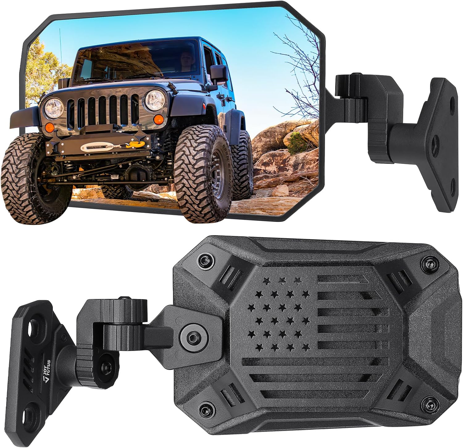 JOYTUTUS Wrangler Mirrors Wider View