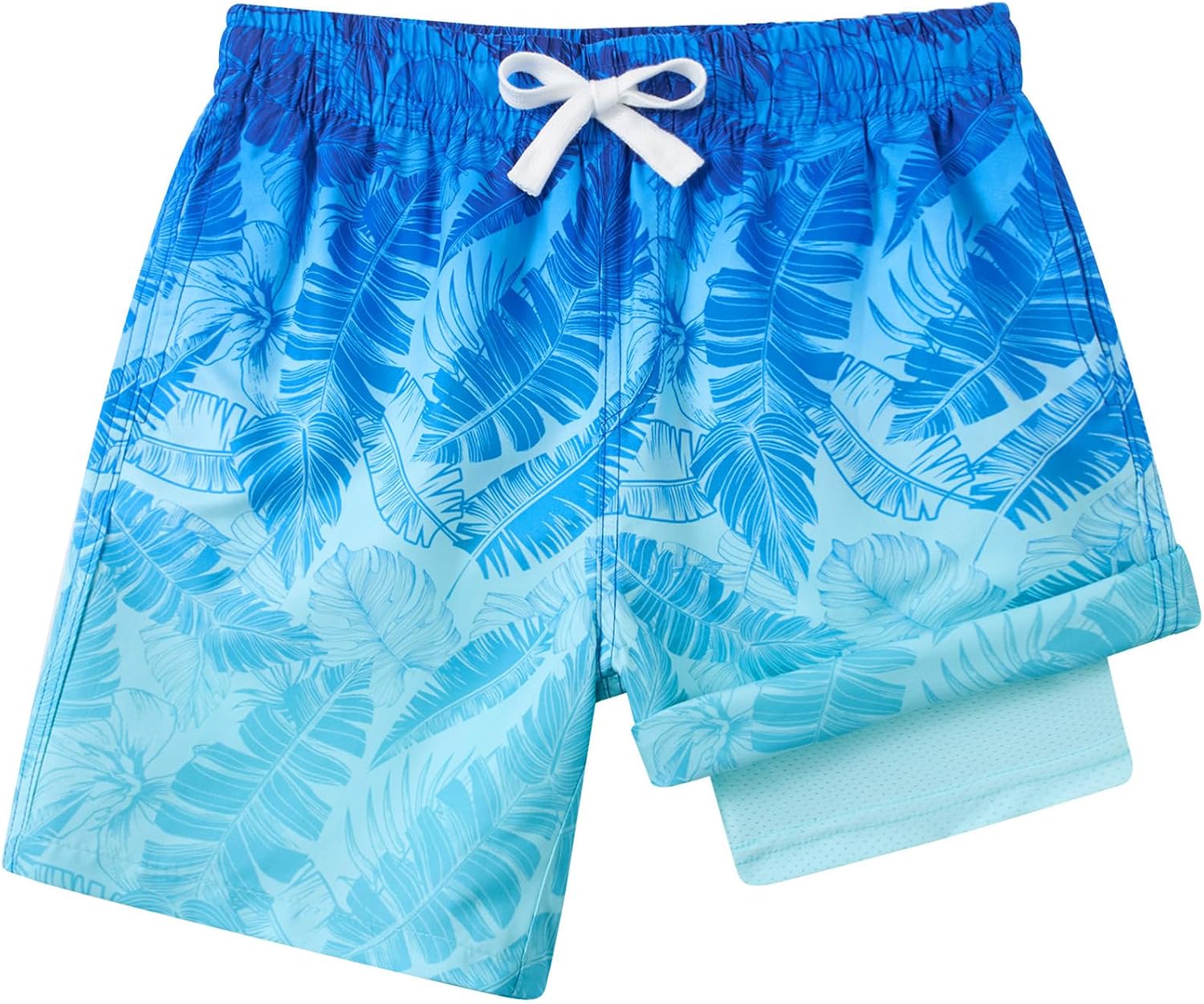 Thumbnail 6 de Kids4ever Boys Swim Trunks Quick Dry with Compression Liner – 7-18 Years