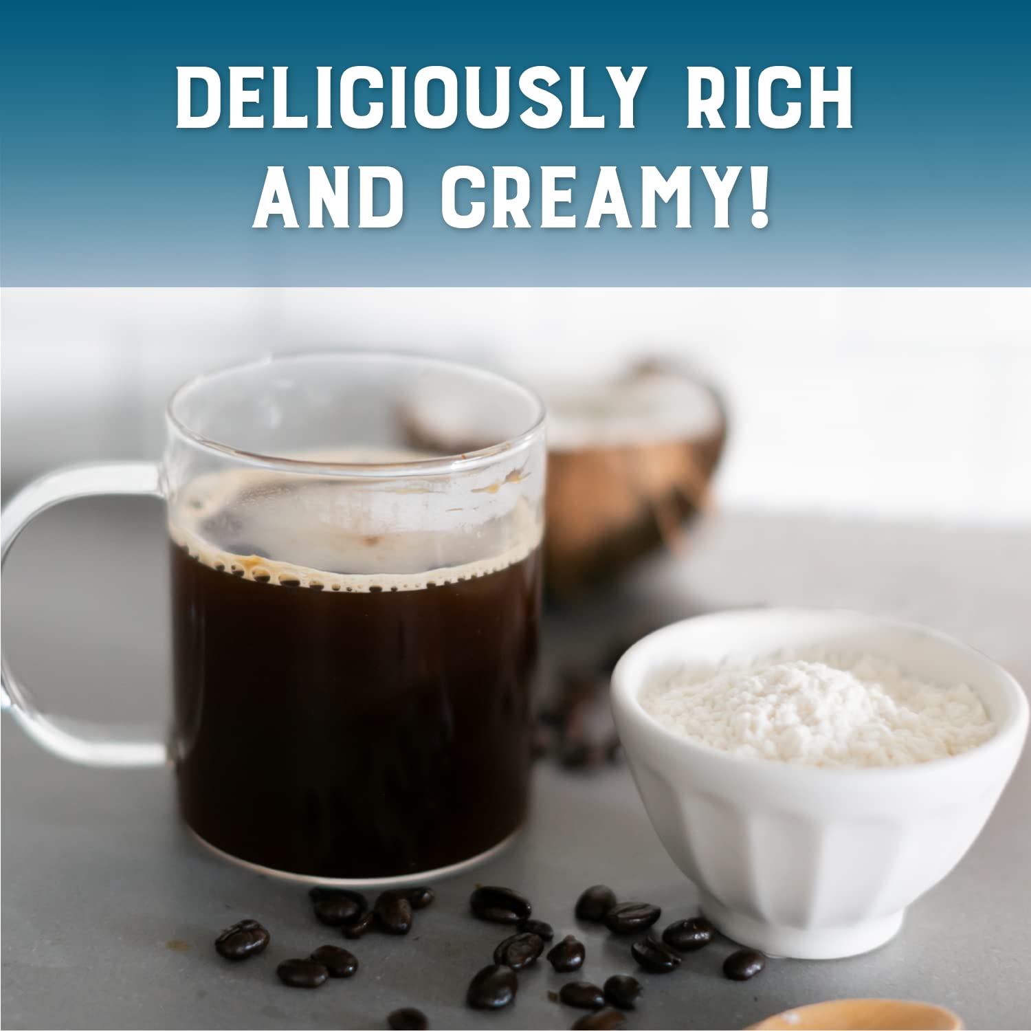 Thumbnail 6 de Judee's Gluten Free Heavy Cream Powder for Coffee, Sauces & Baking, 1.5 lb