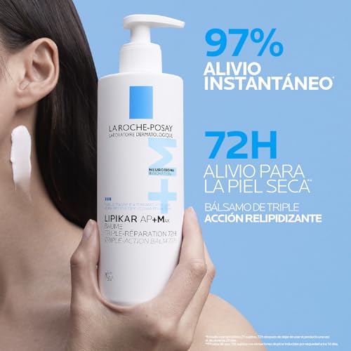 Detalle de La Roche-Posay Lipikar Baume AP+ Max: bálsamo reparador de triple acción (400 ml)