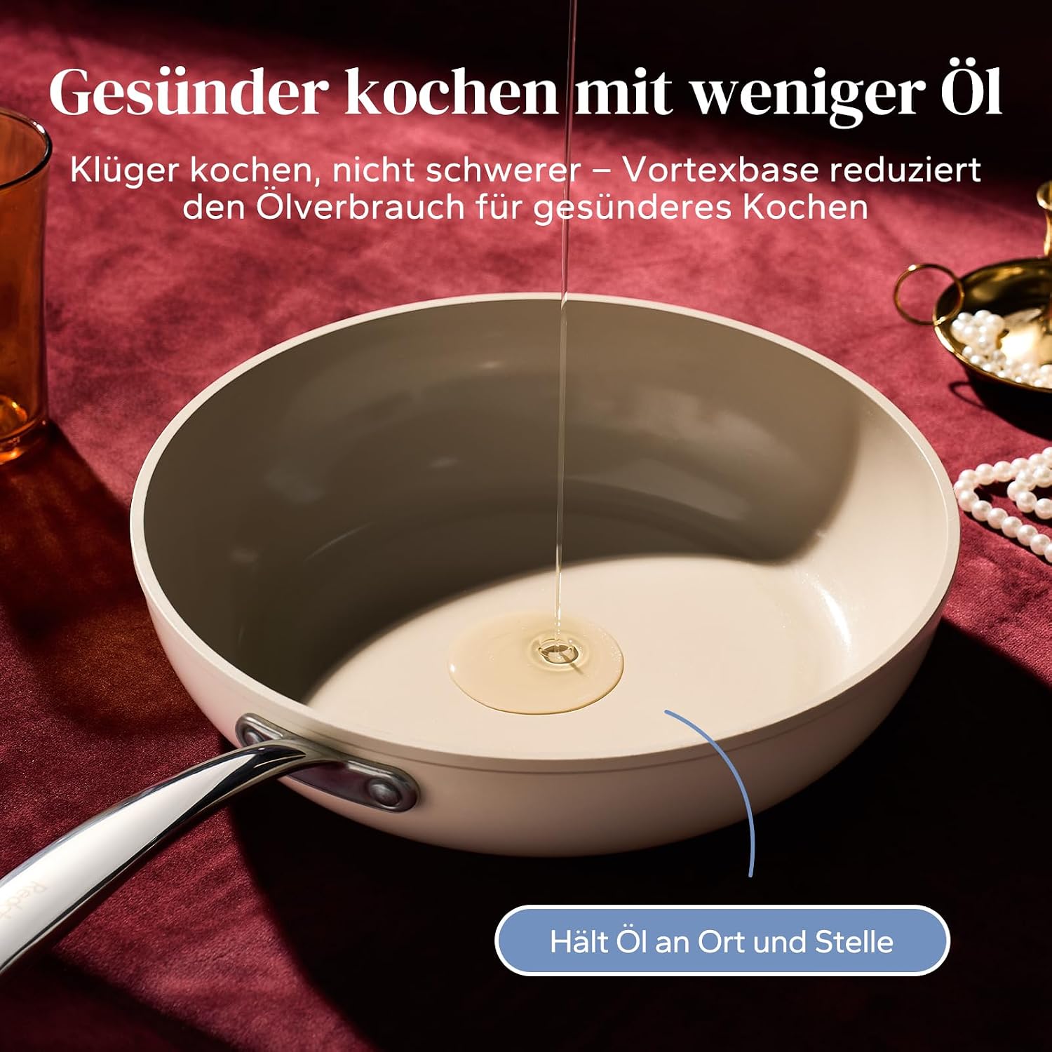 Detalle 2 de Redchef Pfannenset Keramik 20/24/28 cm