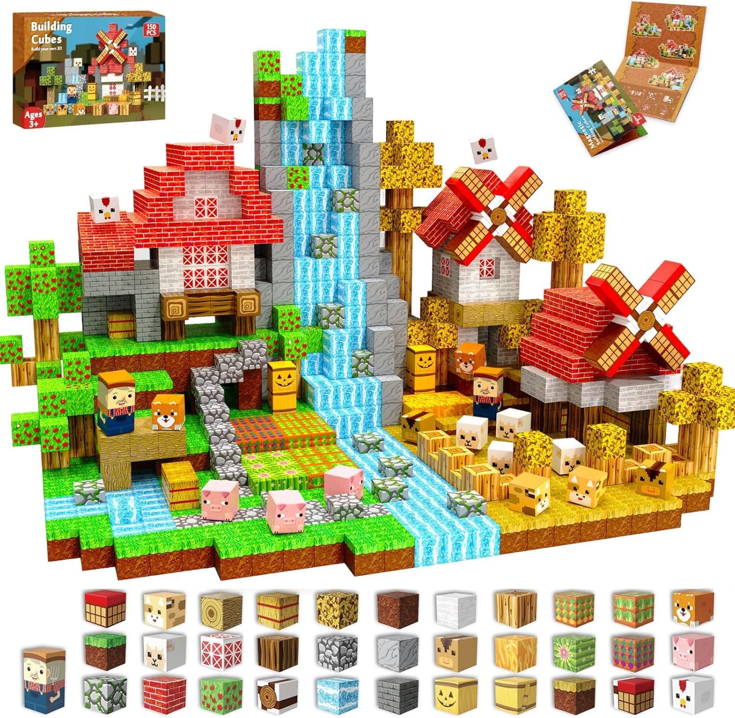 Thumbnail 6 de Goody King 150 pièces blocs magnétiques 🧩