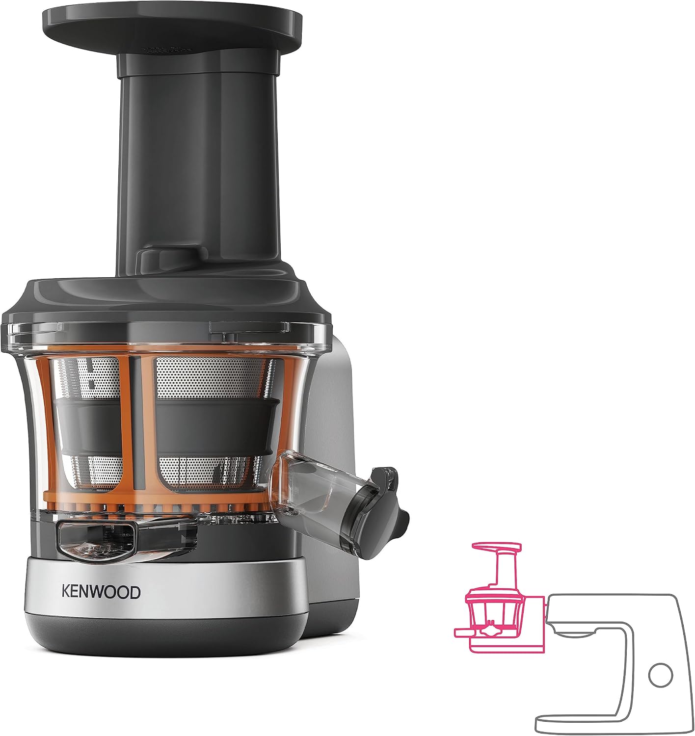 Detalle 2 de Kenwood KAX720PL Slow Juicer