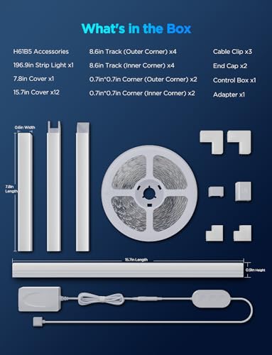 Thumbnail 6 de Govee RGBIC LED Strip Lights 16.4ft for Bedroom