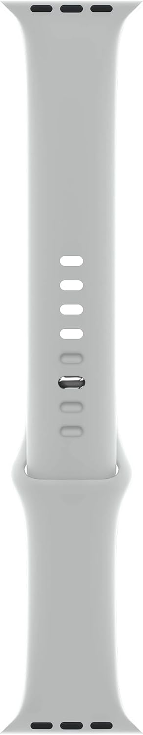 Detalle de DONEGANI C1B Cinturino silicone per Apple Watch – compatibile con Ultra 2 e Serie 10/9/8/7/6/5/4/3/SE (taglie 38–49 mm)