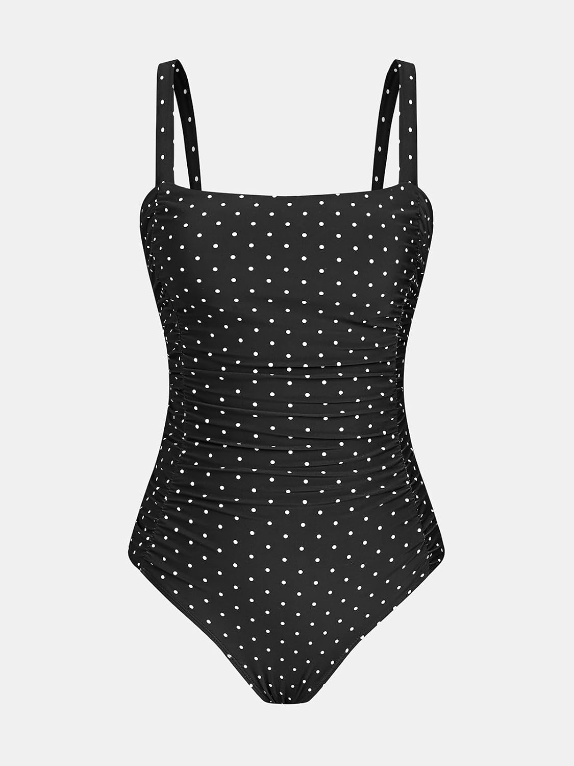 Thumbnail 5 de Costume da bagno intero da donna con scollo quadrato e controllo pancia, incrociato con laccetto