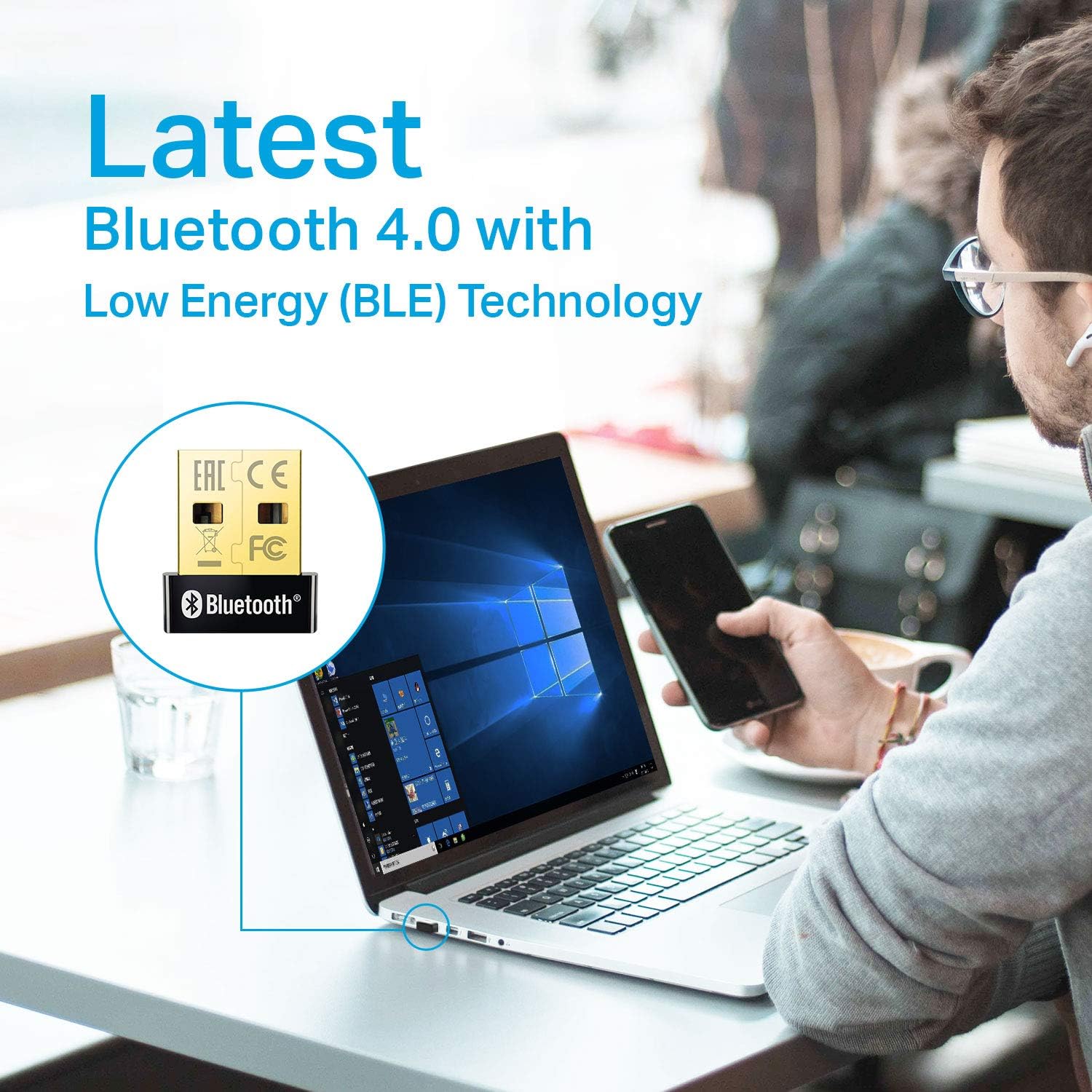 Thumbnail 6 de TP-Link UB400 Bluetooth 4.0 USB Adapter for PC
