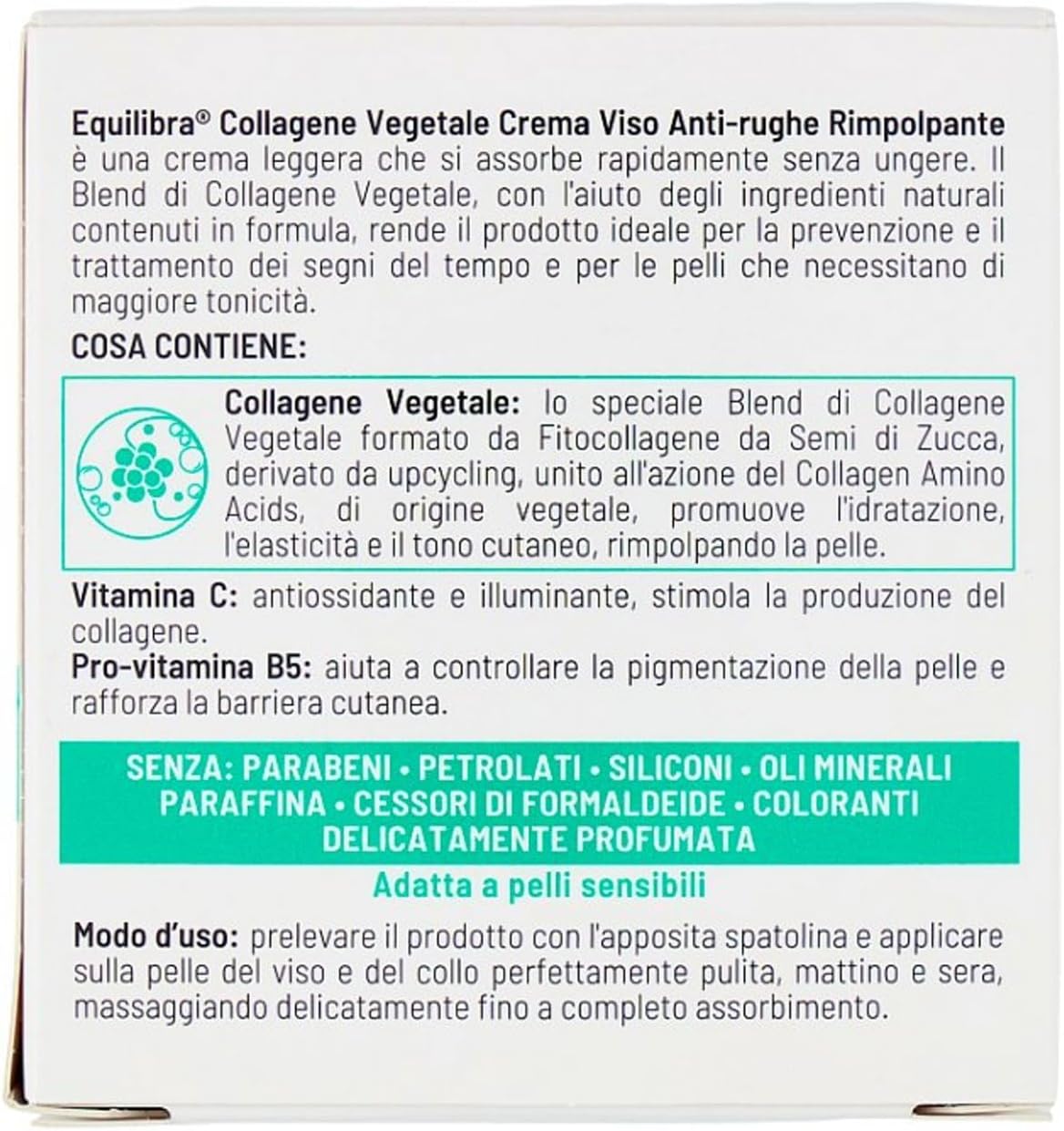 Thumbnail 5 de Equilibra Collagene Vegetale Crema Viso 50 ml