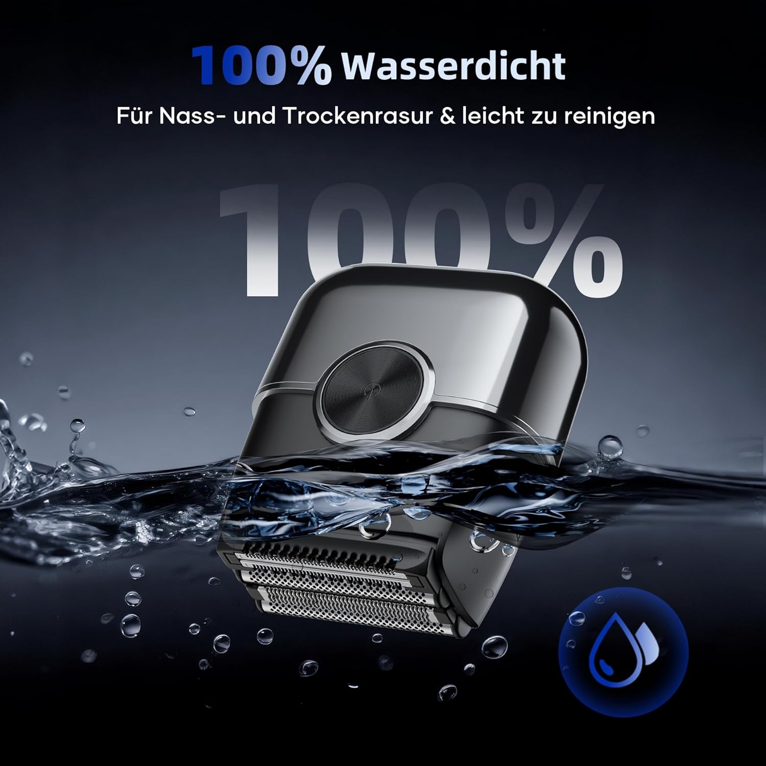 Thumbnail 5 de kensen Mini Foil Shaver Elektrorasierer 120 Min