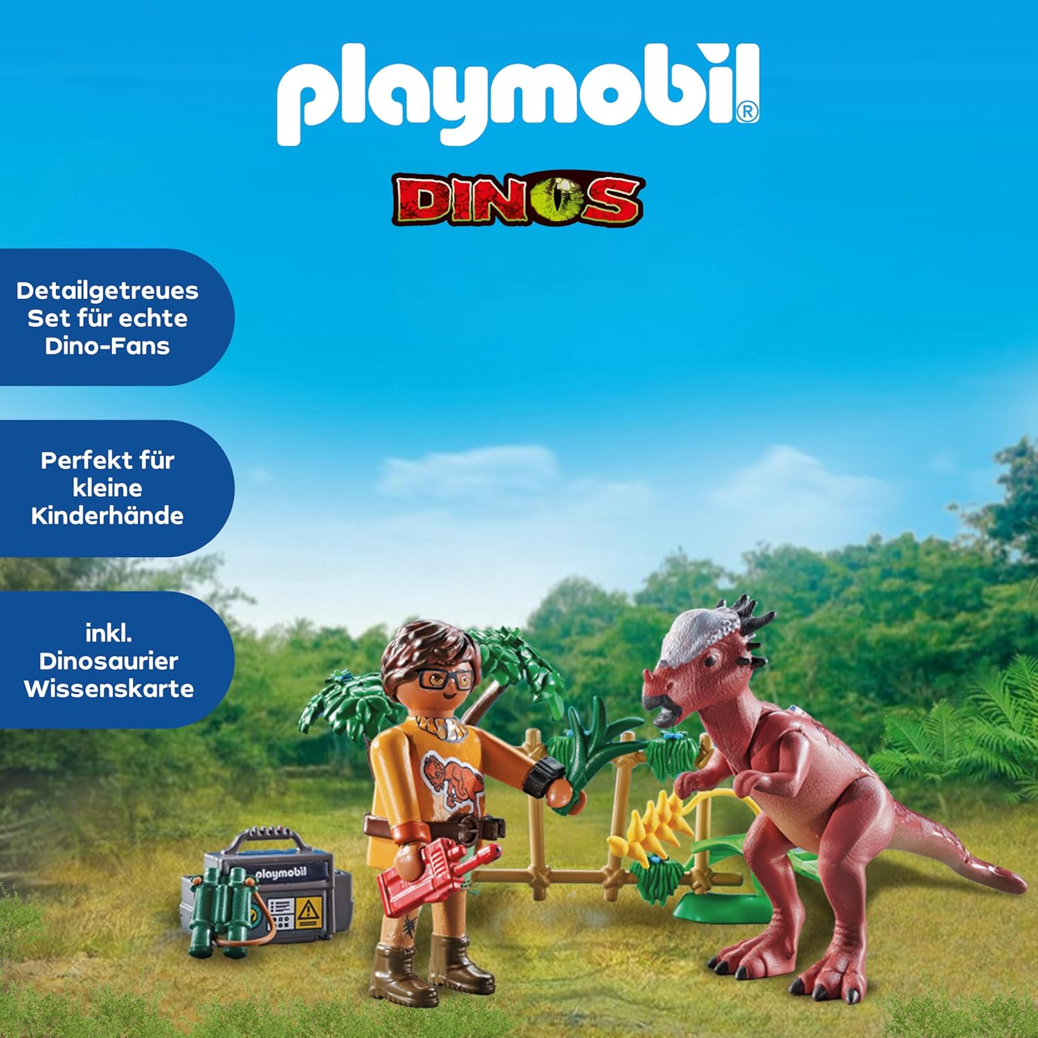 Detalle de PLAYMOBIL Stygimoloch-Beobachtung Spielset 71822 🦕