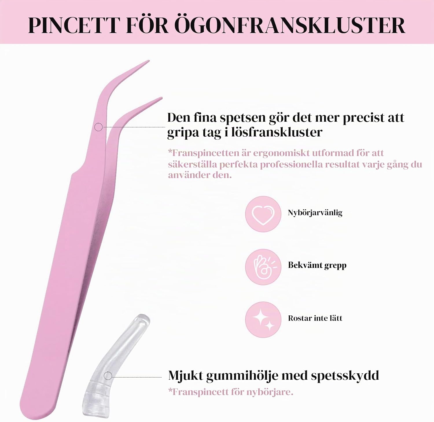 Detalle 2 de Mayhug ögonfranslim och försegling med remover och pincett