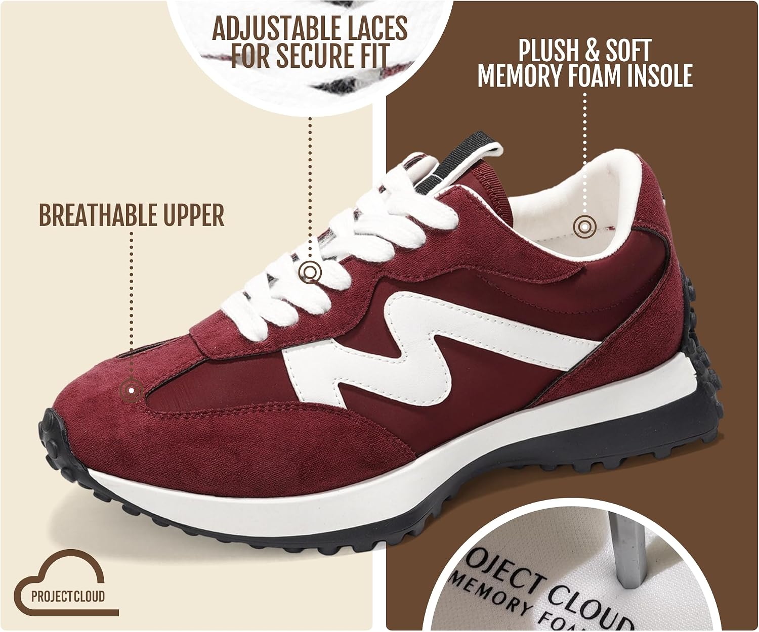Thumbnail 1 de Project Cloud Women's Canvas Sneakers