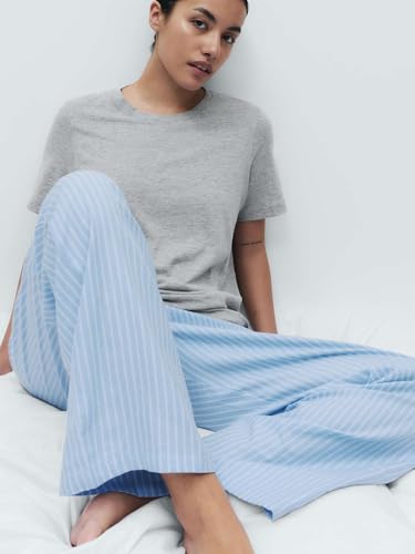 Detalle 2 de Pigiama Regular Fit Grigio Mix di Marks & Spencer – 100% cotone, comfort everyday