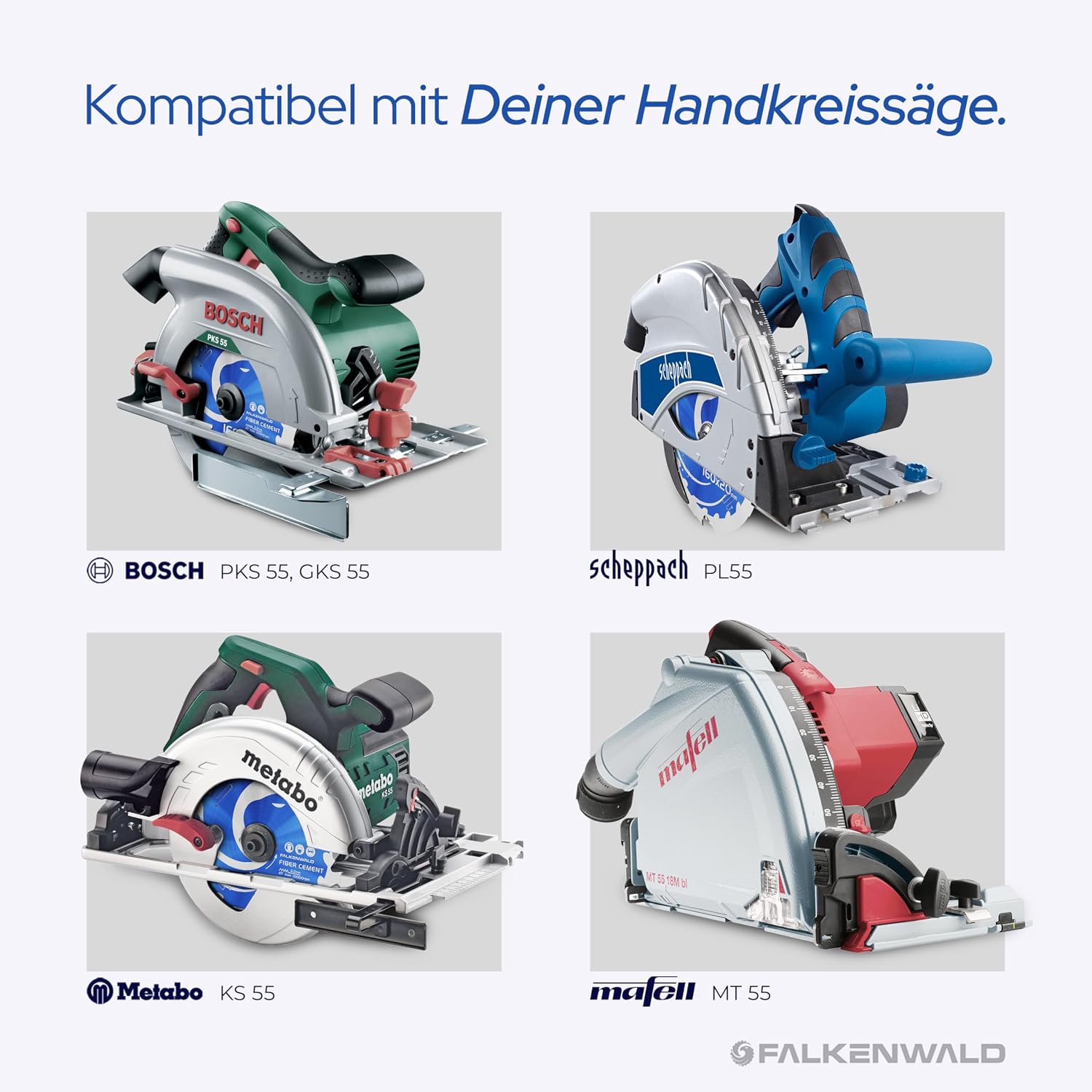 Thumbnail 2 de FALKENWALD Sägeblatt Faserzement 160x20mm