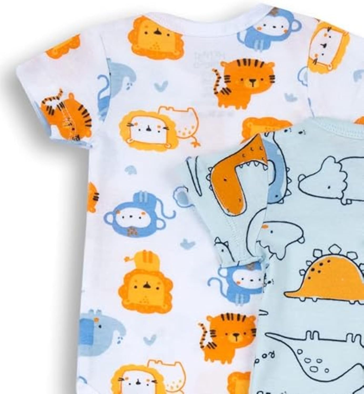 Detalle de Chicco Body Neonato e Neonata, Set di 4 Body in Cotone: apertura comoda e stile neutro