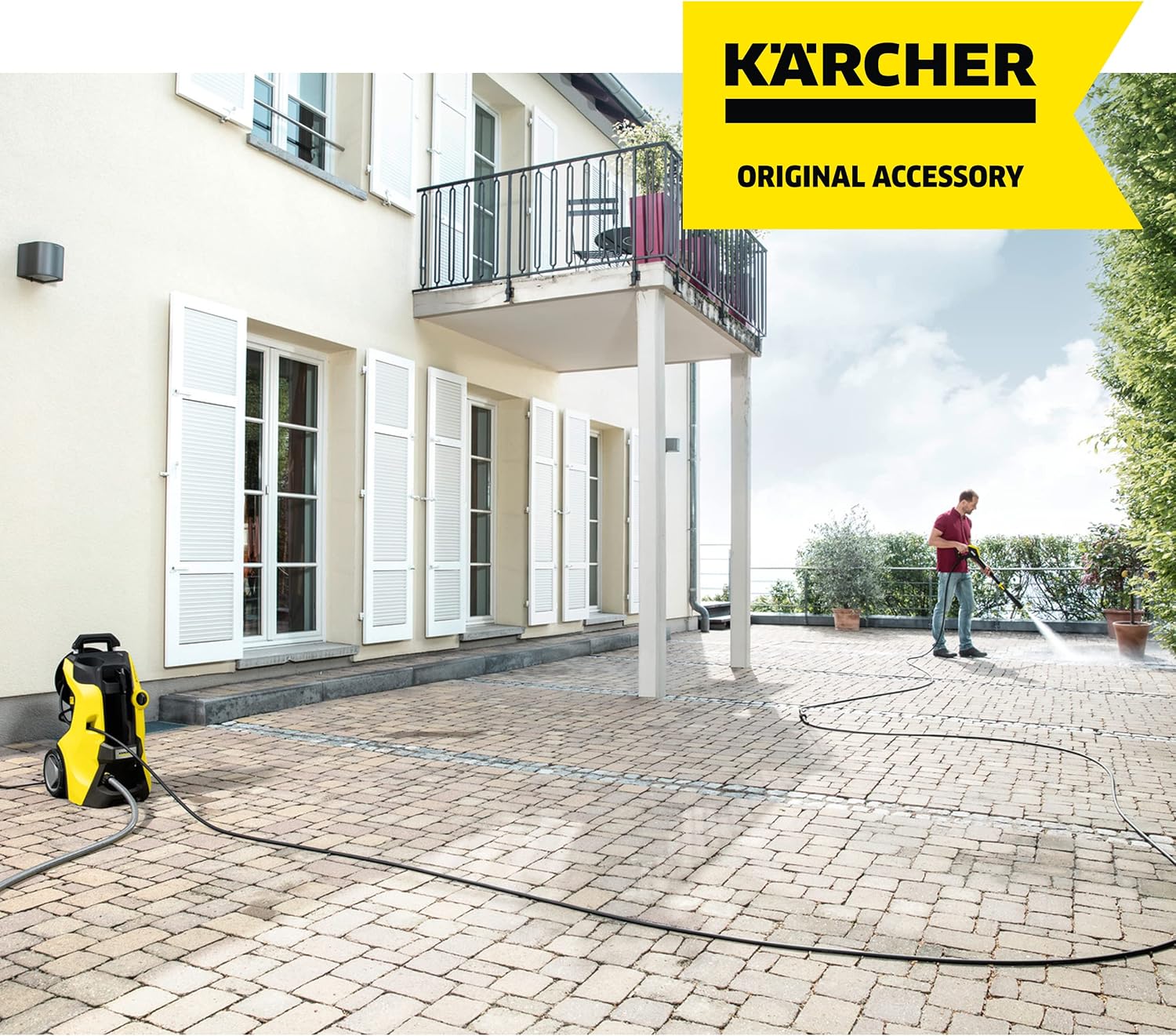 Detalle de Kärcher 6m Hose Extension for K2–K7 (2.641-709.0) with Quick Connect