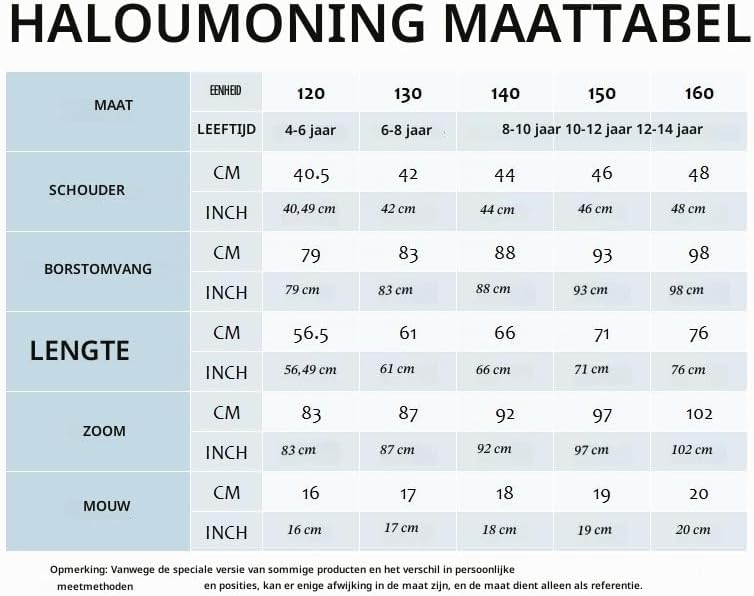 Detalle 2 de Haloumoning middeleeuwse kindertuniek met korte mouwen en V-hals