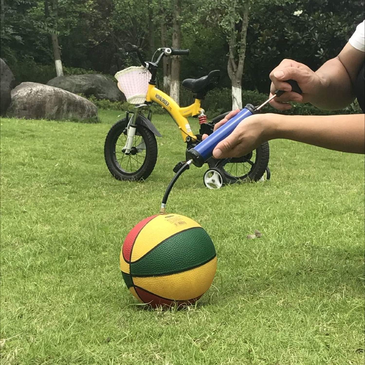 Thumbnail 4 de SZSHIMAO Ballpumpe Handpumpe mit Nadeln