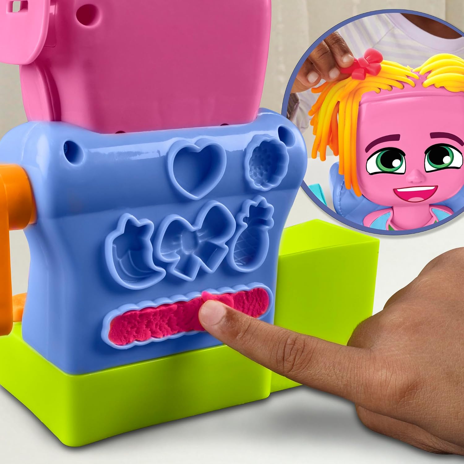 Thumbnail 6 de Play-Doh Hair Stylin' Salon Playset with 6 Cans (Ages 3 and Up)
