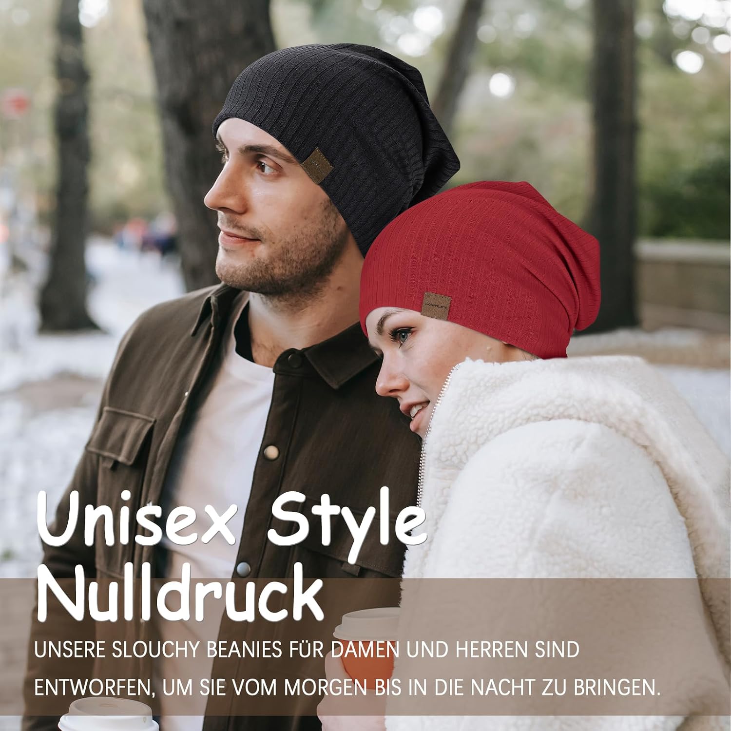 Thumbnail 4 de HAMUNI Slouchy Beanie Hat
