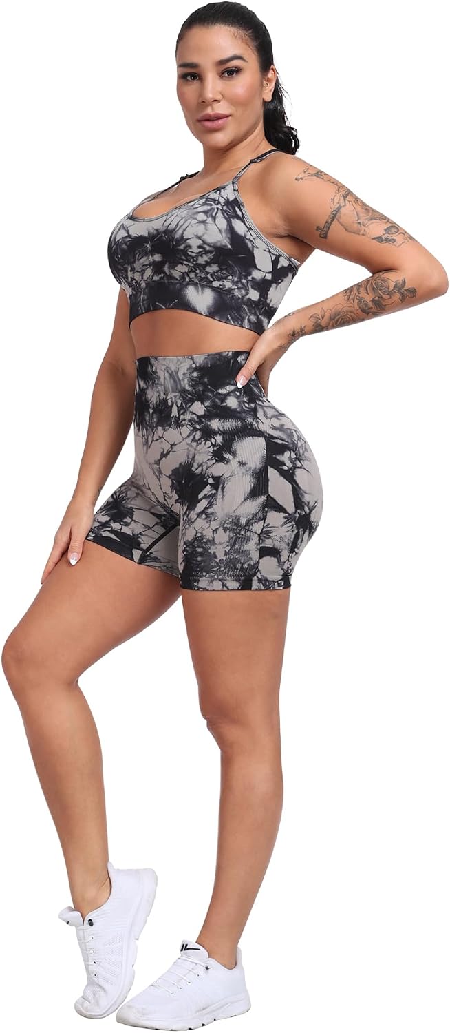 Detalle 2 de CHRLEISURE 4-Pack High Waisted Scrunch Shorts 🍑