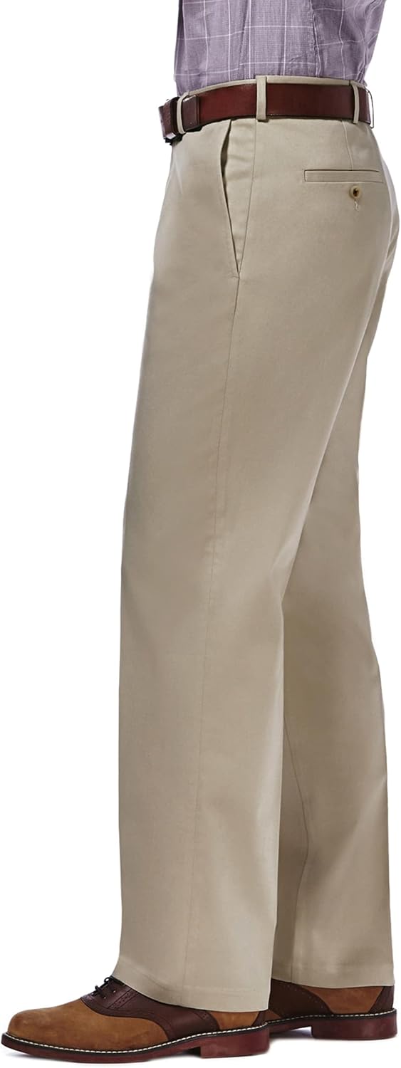 Thumbnail 1 de Haggar Men's Premium No Iron Khaki Classic Fit Pants
