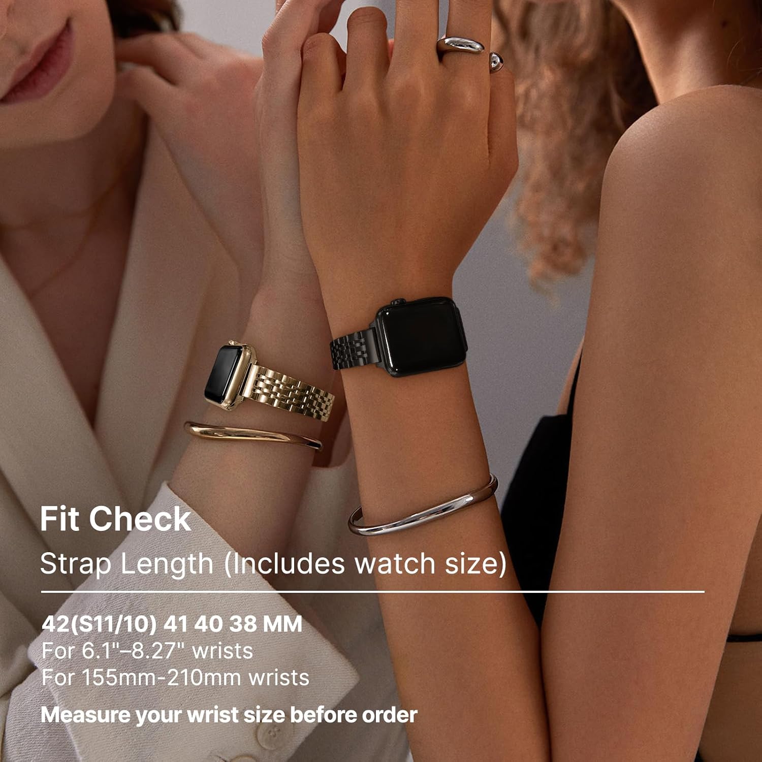Thumbnail 5 de Fullmosa Slim Metal Strap for Apple Watch