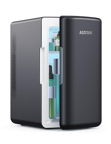 Detalle de AstroAI Mini Fridge 6L (8 Cans) – Portable AC/DC Small Fridge for Bedrooms