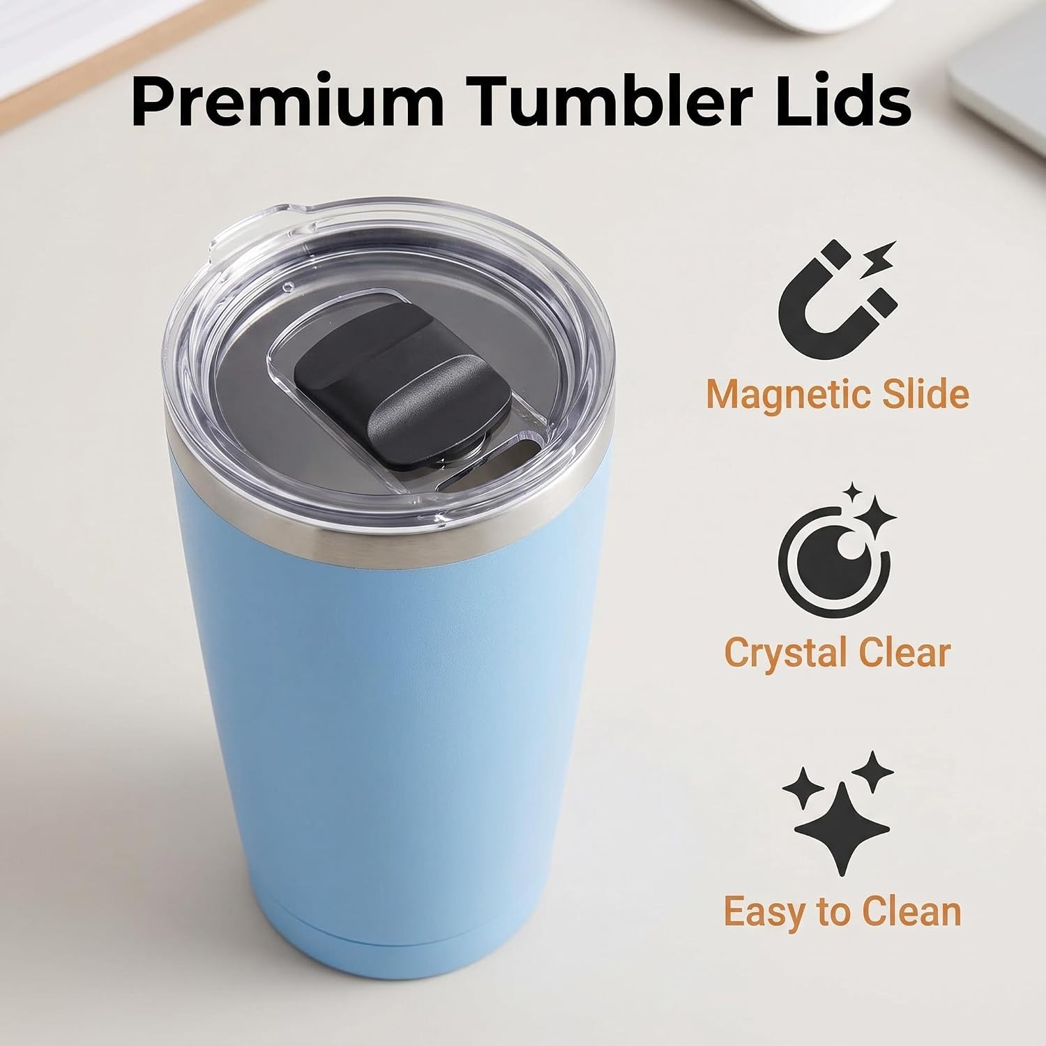 Detalle 2 de Yeti 20 oz Tumbler Lids, 2 Pcs ⚡
