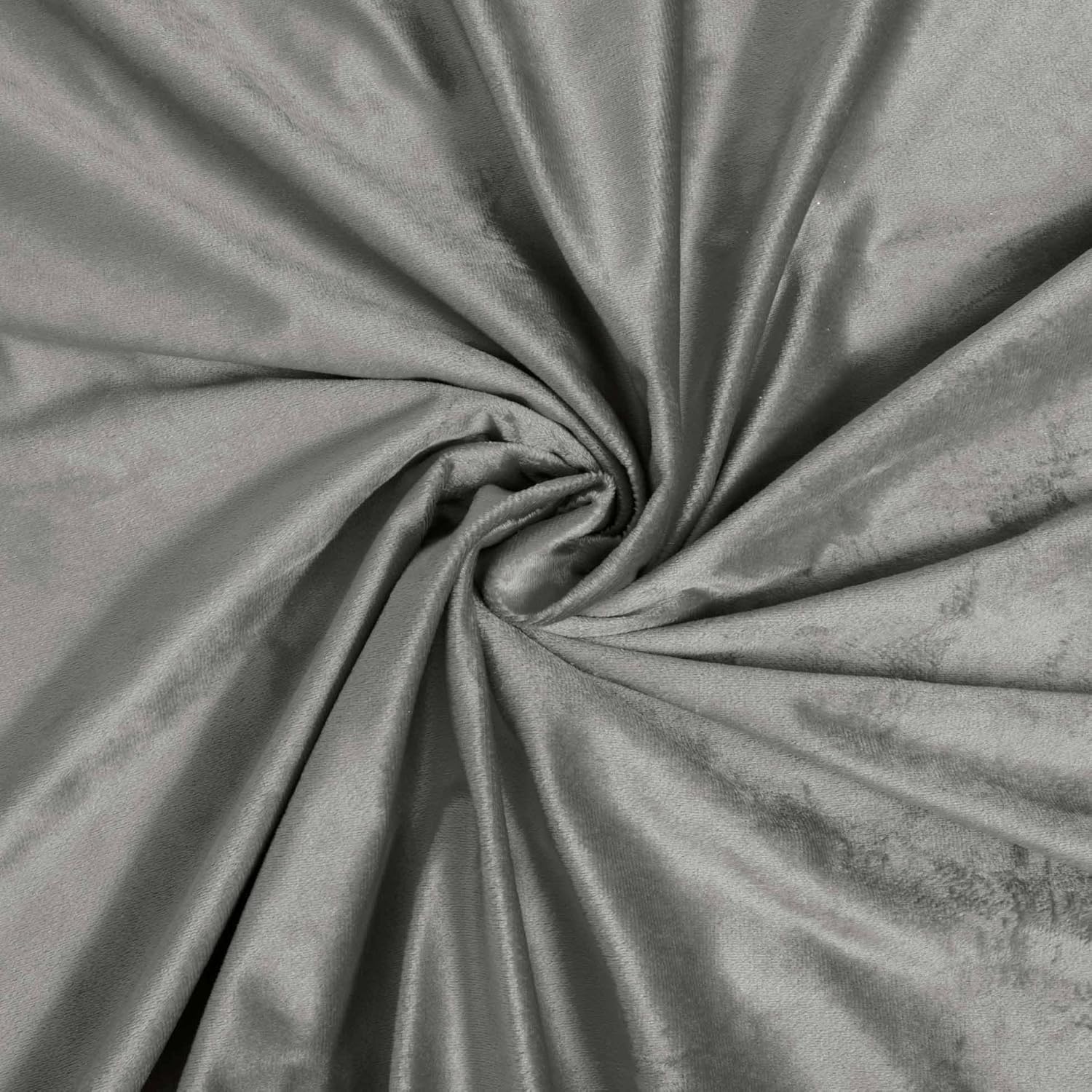 Thumbnail 2 de Douceur d'Intérieur Velina Anthracite — Parure de lit 3 pièces (240 x 220 cm) en velours uni