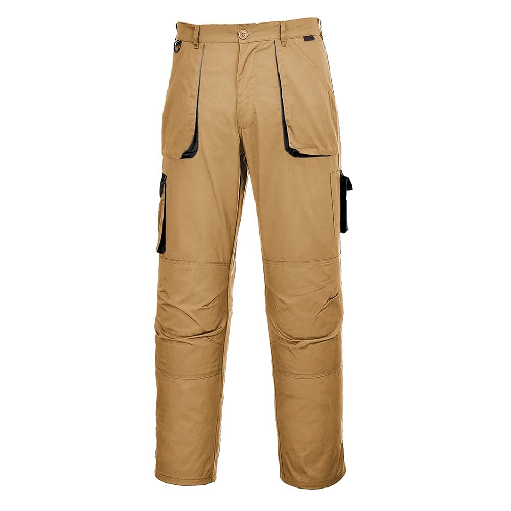 Thumbnail 5 de Portwest Contrast Trousers Black taglia Medium: pantaloni da lavoro con 9 tasche e tessuto UPF 40+